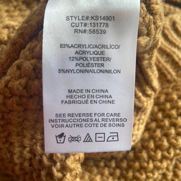 KUT from the Kloth Hailee Turtleneck Knit Sweater - S - Picture 4 of 5